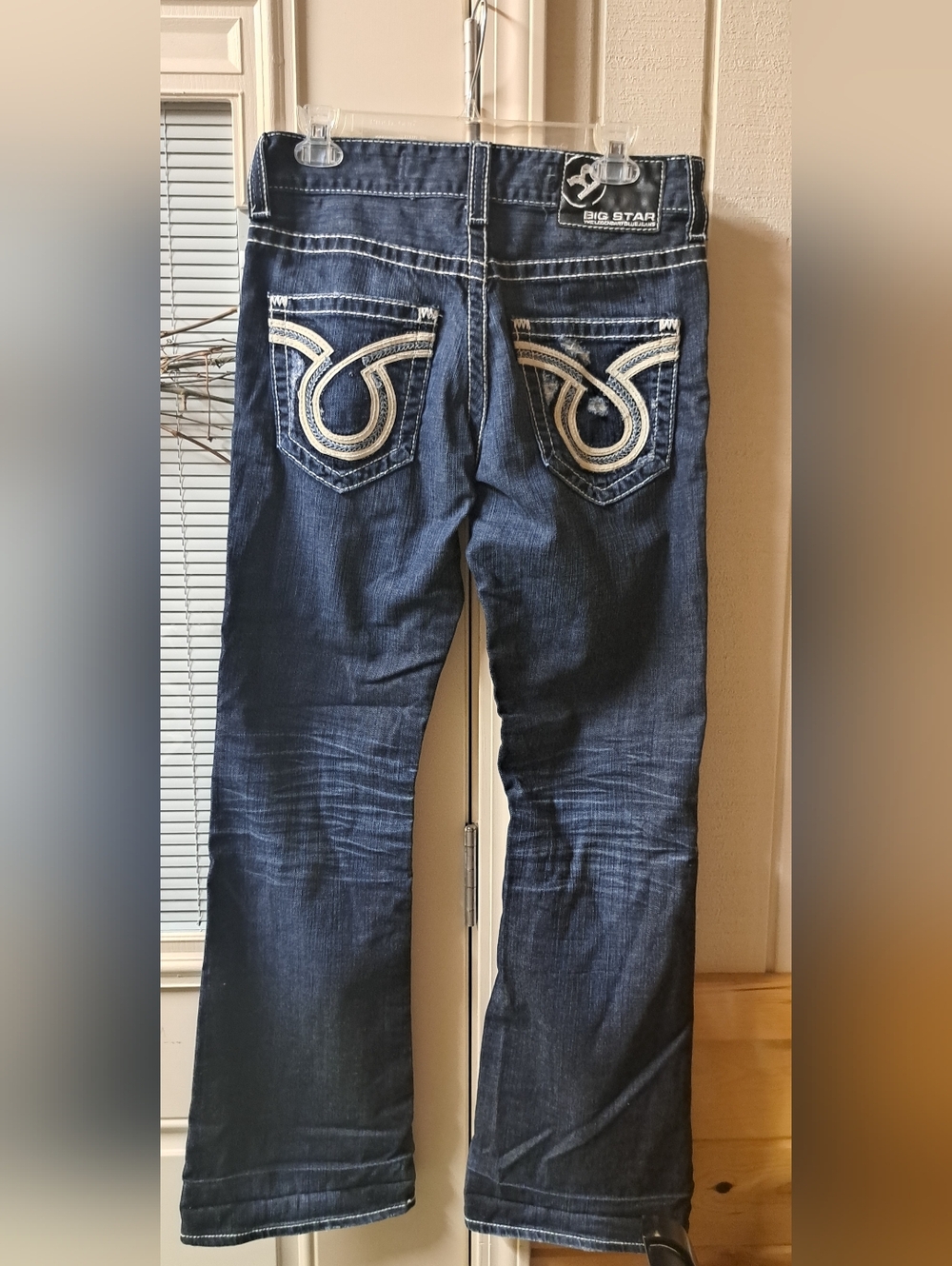 Mens Big Star Orion Jeans Slim Boot Vintage Collection Buckle Rockabilly 30R